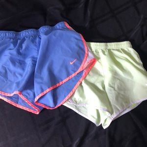 Buy 1Get 2girls Nike sports shorts. Orig $25 ea